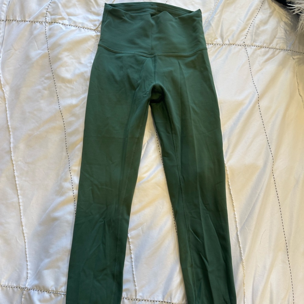 Lululemon Athletica Forest Green Leggings